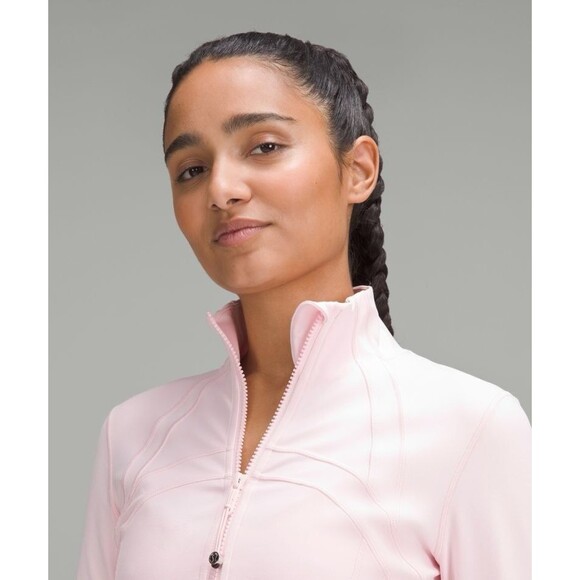 NWT Lululemon Define Cropped Jacket Nulu Strawberry Milkshake Size 12 - Picture 4 of 7